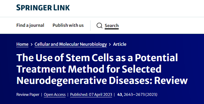 干細胞作為神經退行性疾病的潛在治療方法之肌萎縮側索硬化篇 干細胞作為神經退行性疾病的潛在治療方法之肌萎縮側索硬化篇