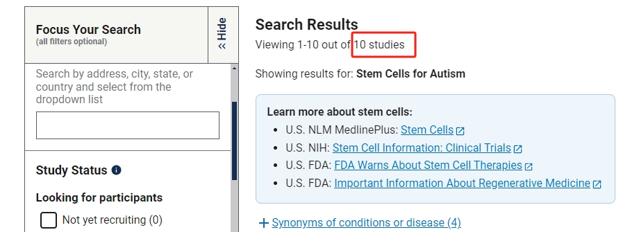 干細胞治療自閉癥的臨床研究進展 干細胞治療自閉癥的臨床研究進展