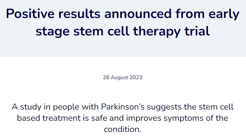 一項針對帕金森病患者的研究表明,基于干細胞的治療是安全的,并能改善帕金森病的癥狀。 一項針對帕金森病患者的研究表明,基于干細胞的治療是安全的,并能改善帕金森病的癥狀。