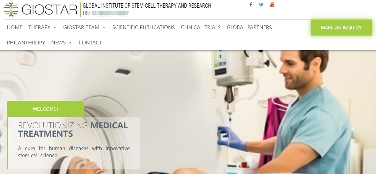 GIOSTAR宣布FDA批準進行干細胞治療2型糖尿病的2期臨床試驗IND