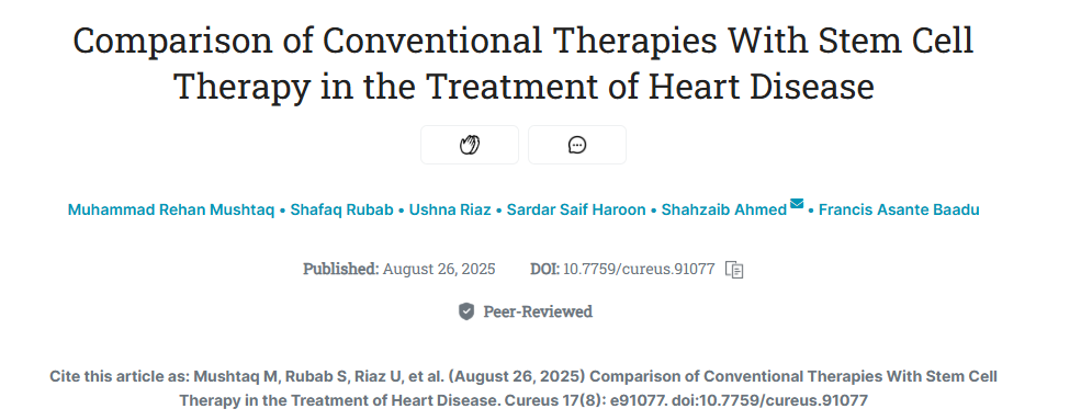 心臟病人新希望?干細胞治療如何讓心臟“重獲活力”,遠超傳統治療 心臟病人新希望?干細胞治療如何讓心臟“重獲活力”,遠超傳統治療